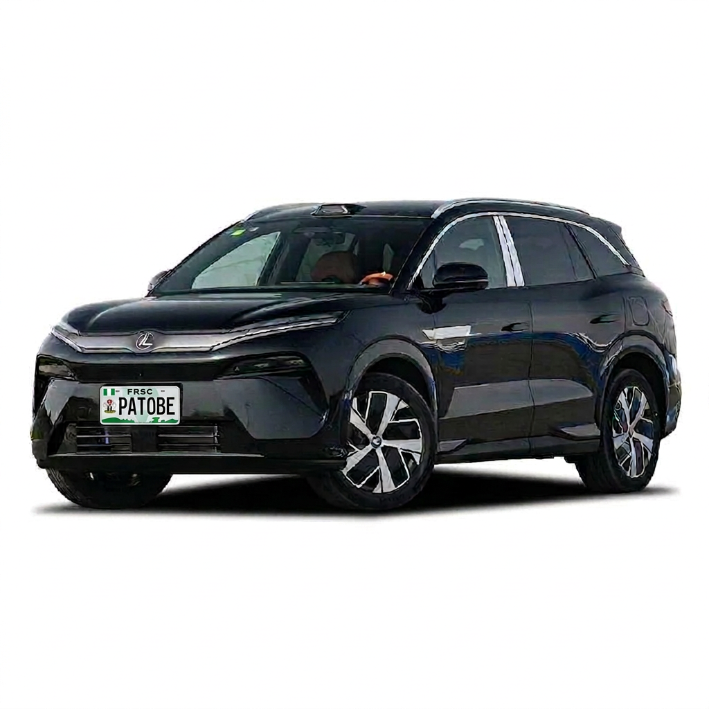 BYD Tang L with EVOLUXE Nigerian plate